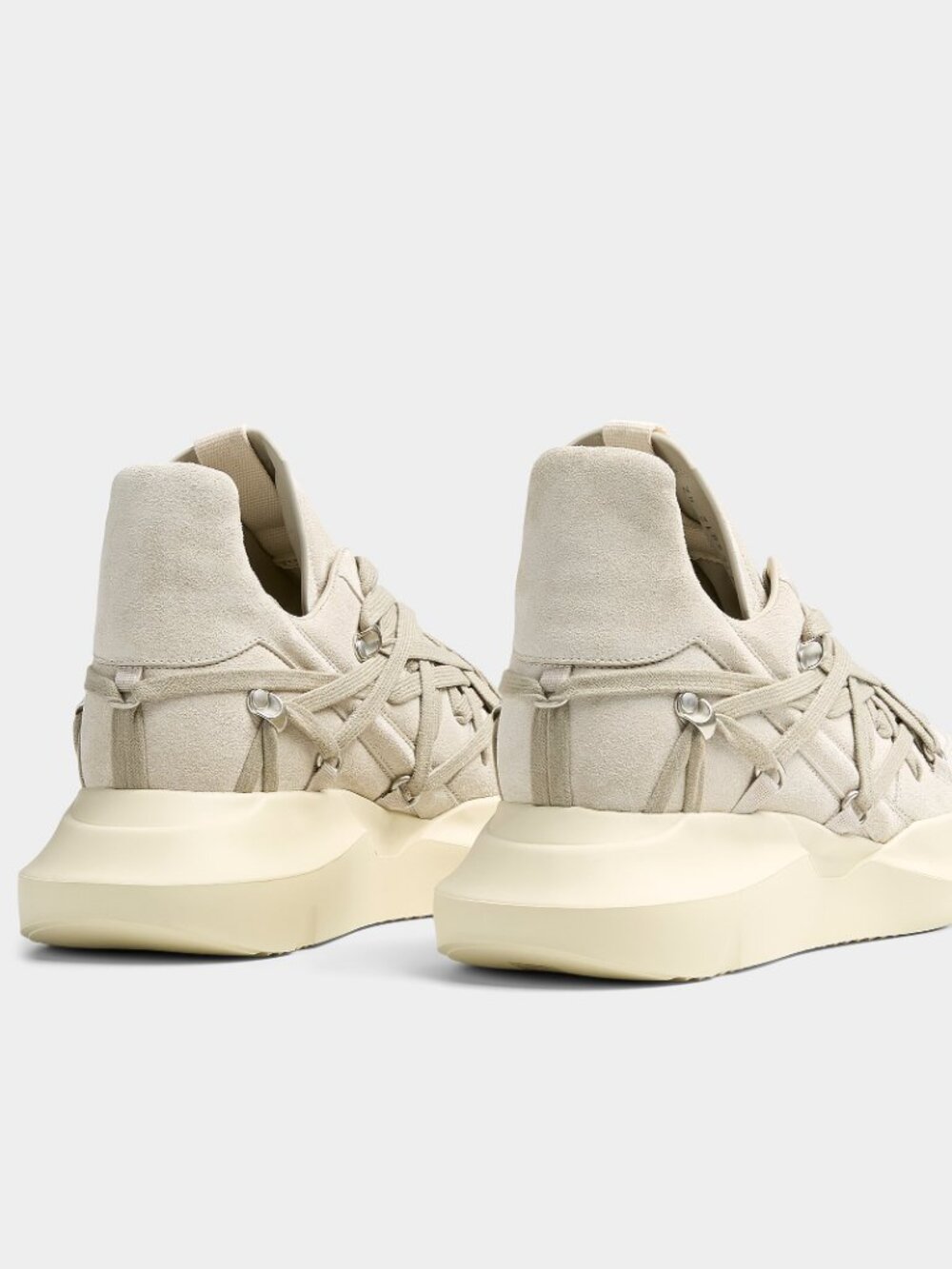 BNWT SS26 RICK OWENS "TEMPLE" MEGALACED GETH RUNNER 45 - Picture 9 of 9